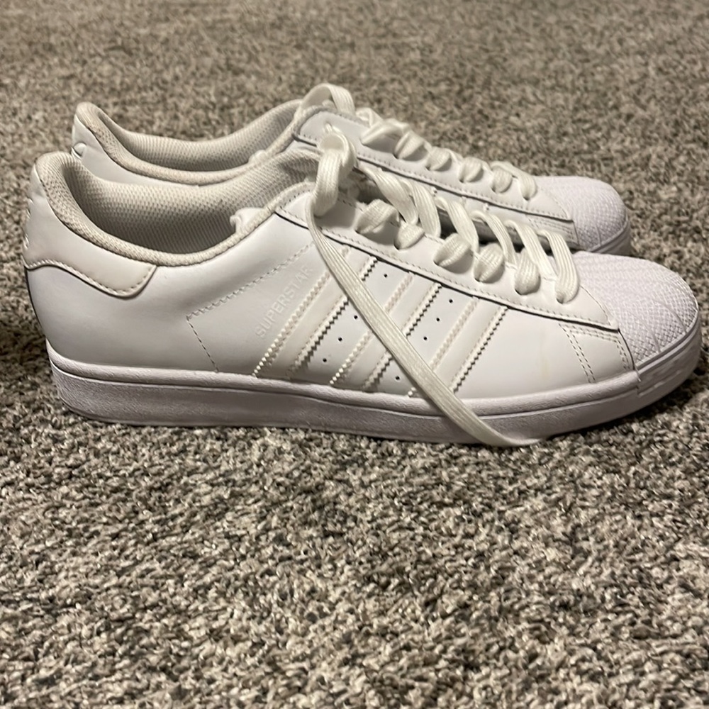 Adidas Superstars ; Size 9 lightly used